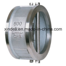 China Manufacturer Wafer Double-Disc Swing Check Valve